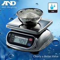 A&amp;D艾安得SK-1000WP防水桌面稱