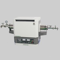 1400℃三溫區(qū)真空氣氛管式電爐