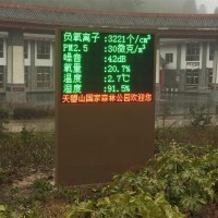 森林公園負氧離子及PM2.5自動測試儀