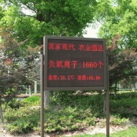 負氧離子連續(xù)檢測LED實時發(fā)布系統(tǒng)
