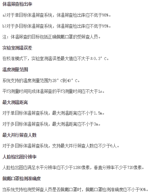體溫篩查系統(tǒng)
