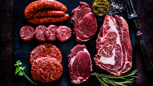 牛肉和牛碎肉檢測
