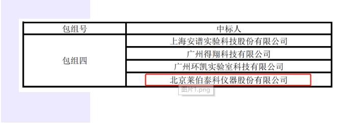 北京萊伯泰科儀器順利成為“廣電計(jì)量2021~2022年度試劑耗材供應(yīng)商”