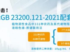 食品安全國家標準GB 23200.121-2021解讀及標準物質(zhì)解決方案