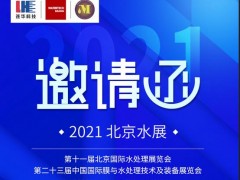 邀請函丨2021北京水展，來連華科技1H055給你“好看”