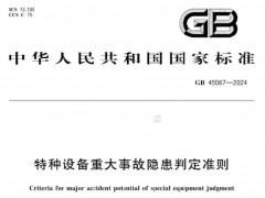 GB45067—2024《特種設(shè)備重大事故隱患判定準(zhǔn)則》新標(biāo)準(zhǔn)重點(diǎn)解讀（壓力容器部分）